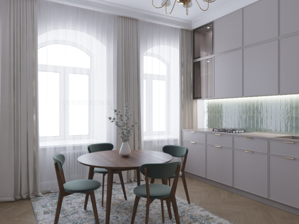 Квартира в доме, построенном в XIX веке в центре Москвы