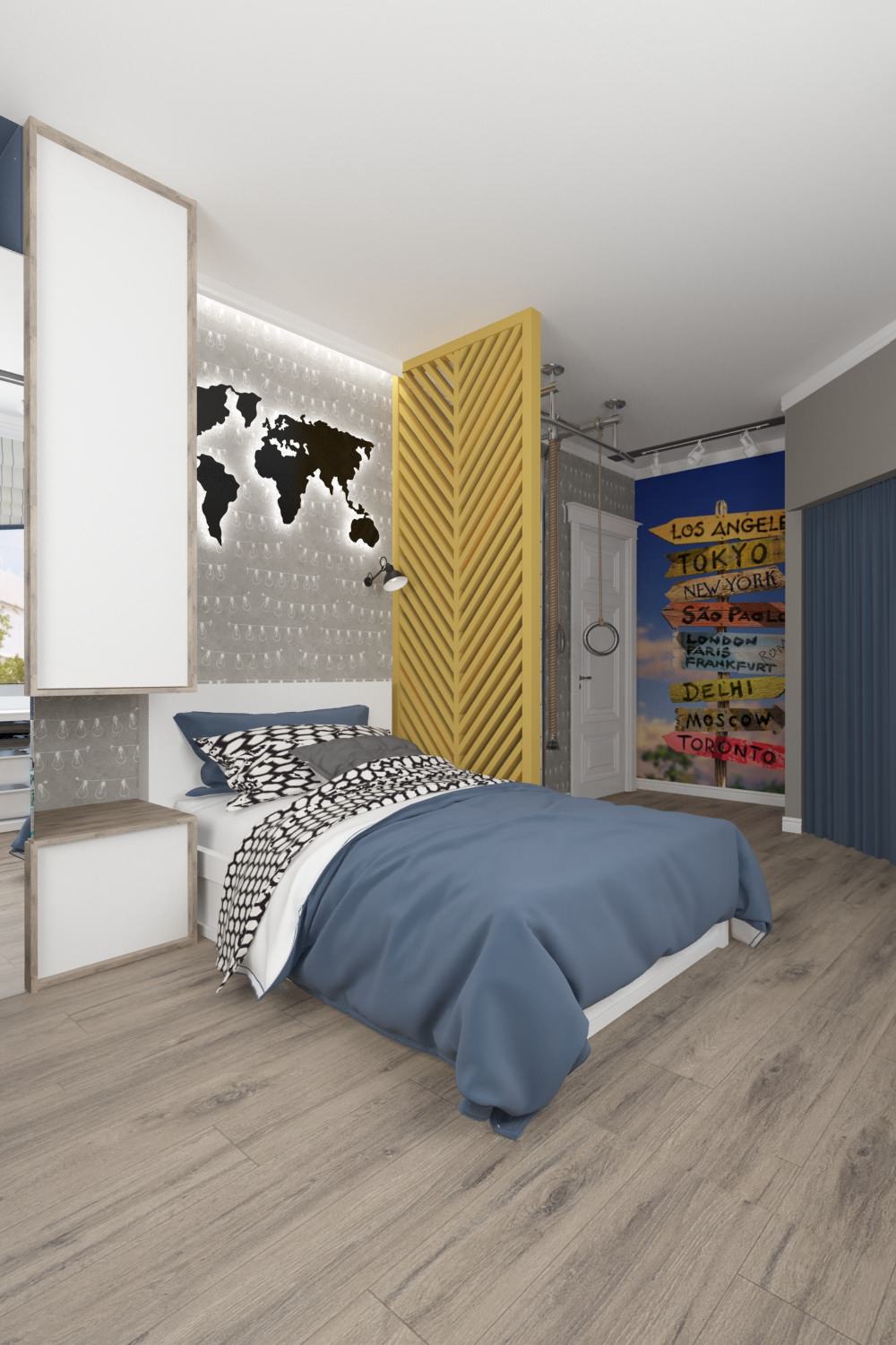 Трехкомнатная квартира в ЖК Новосити 140 м2 (г. Новороссийск)