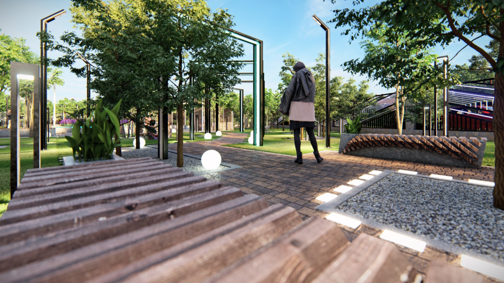 Проект Рябиновый сквер (ЯНАО)