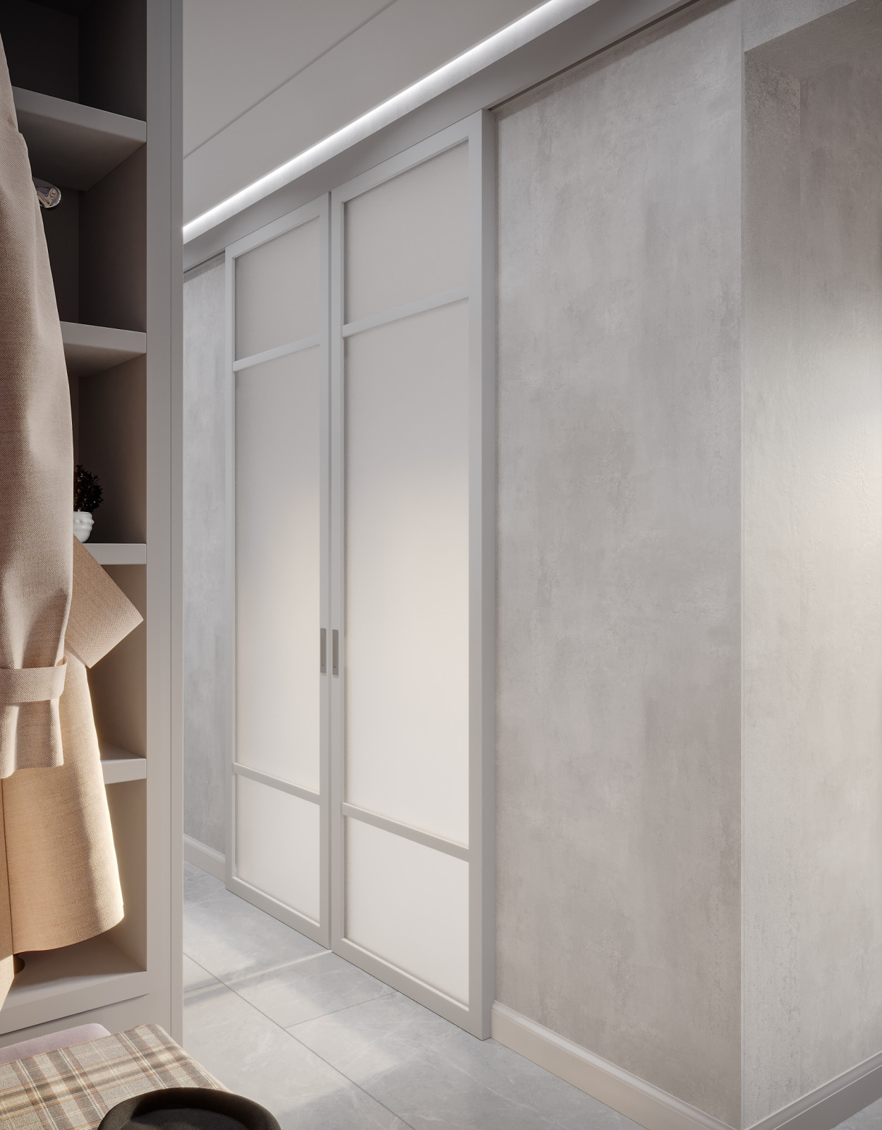 Квартира в классическом стиле для семьи с детками