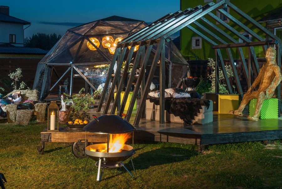 Первый канал "Фазенда" - Садовая беседка