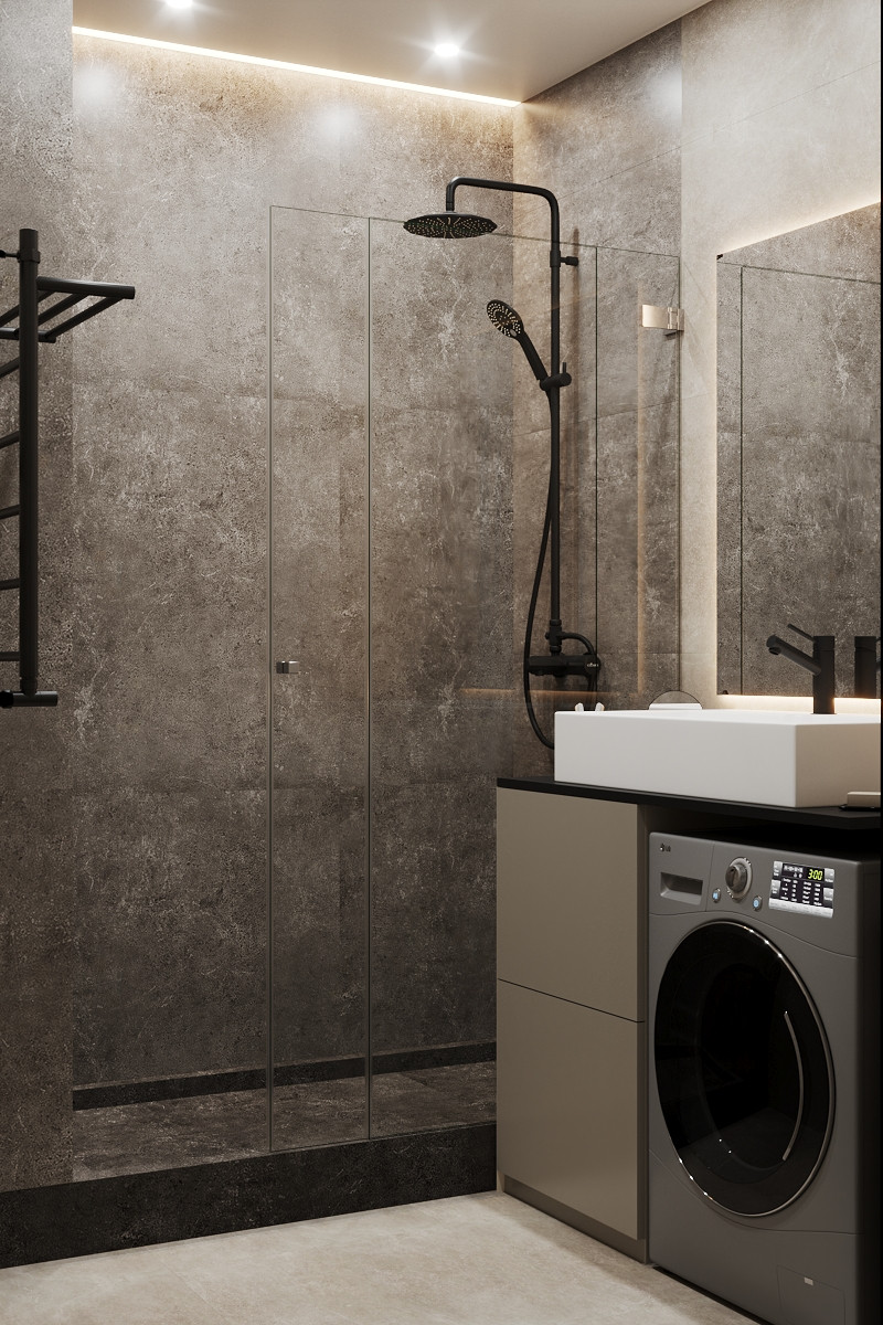 Проект 2х комнатной квартиры для молодой пары с детской для мальчика на вырост