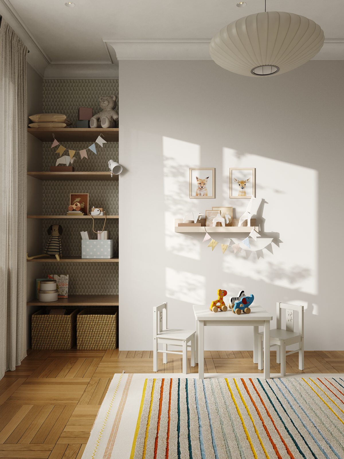 Интерьер квартиры 80 м2 в ЖК Вестердам на западе Москвы