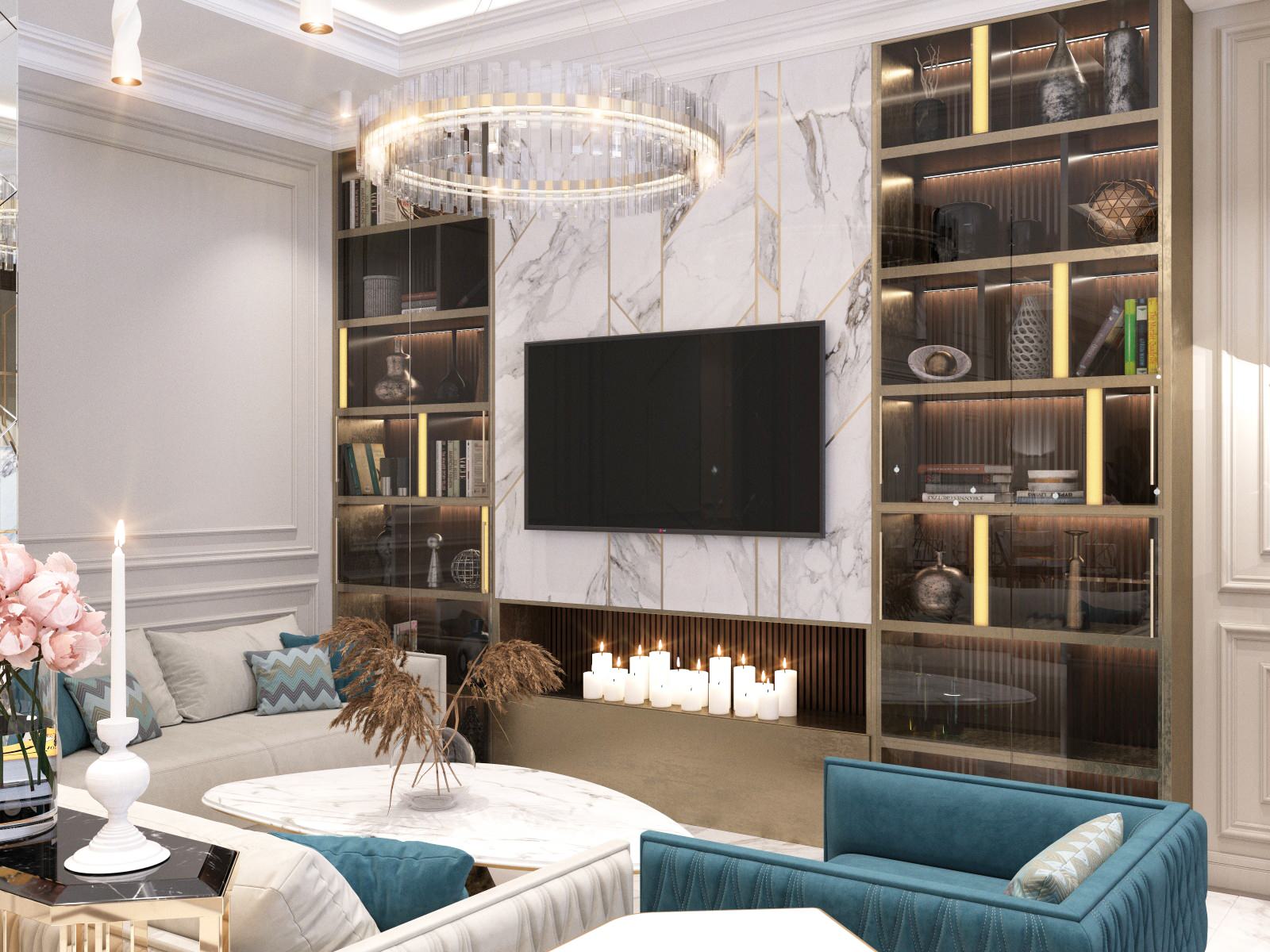 Обложка проекта: ЖК Вавилова 4, площадь 155 кв.м