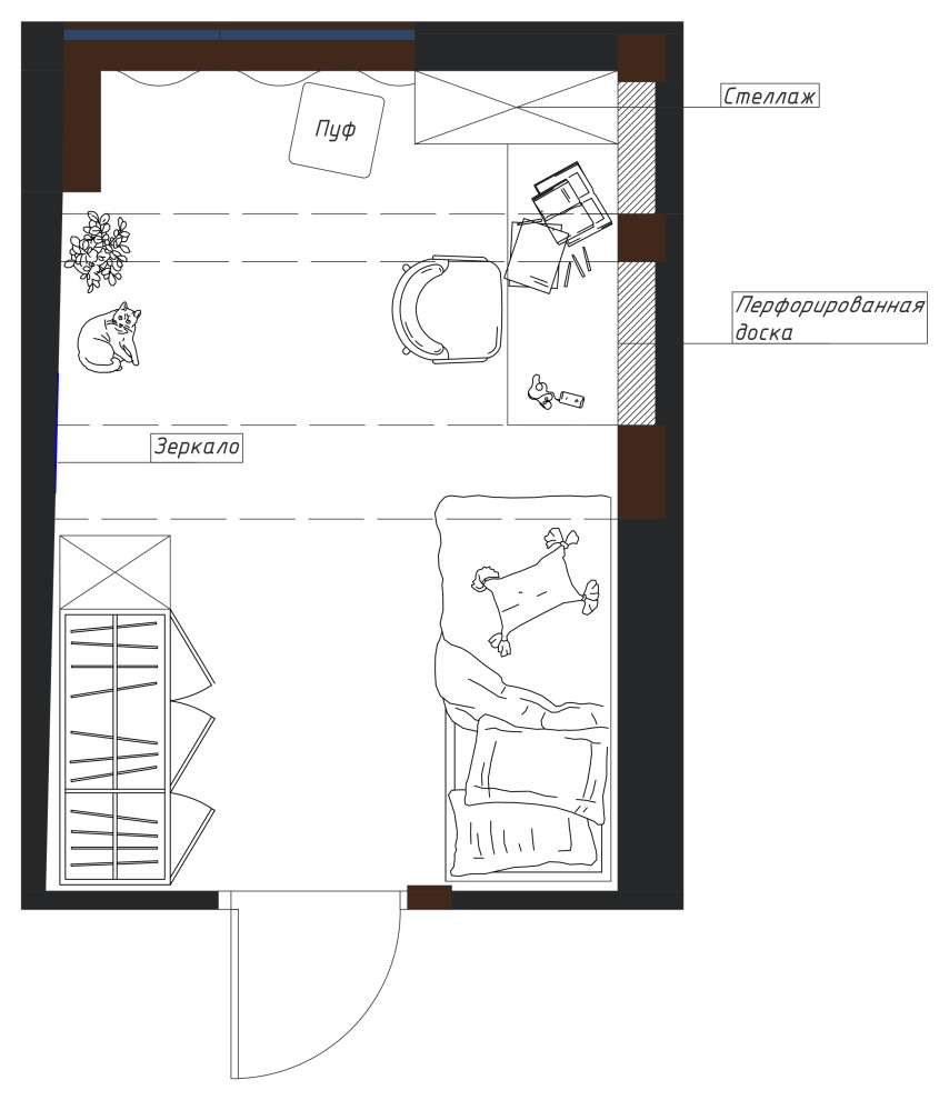Детская комната для девочки