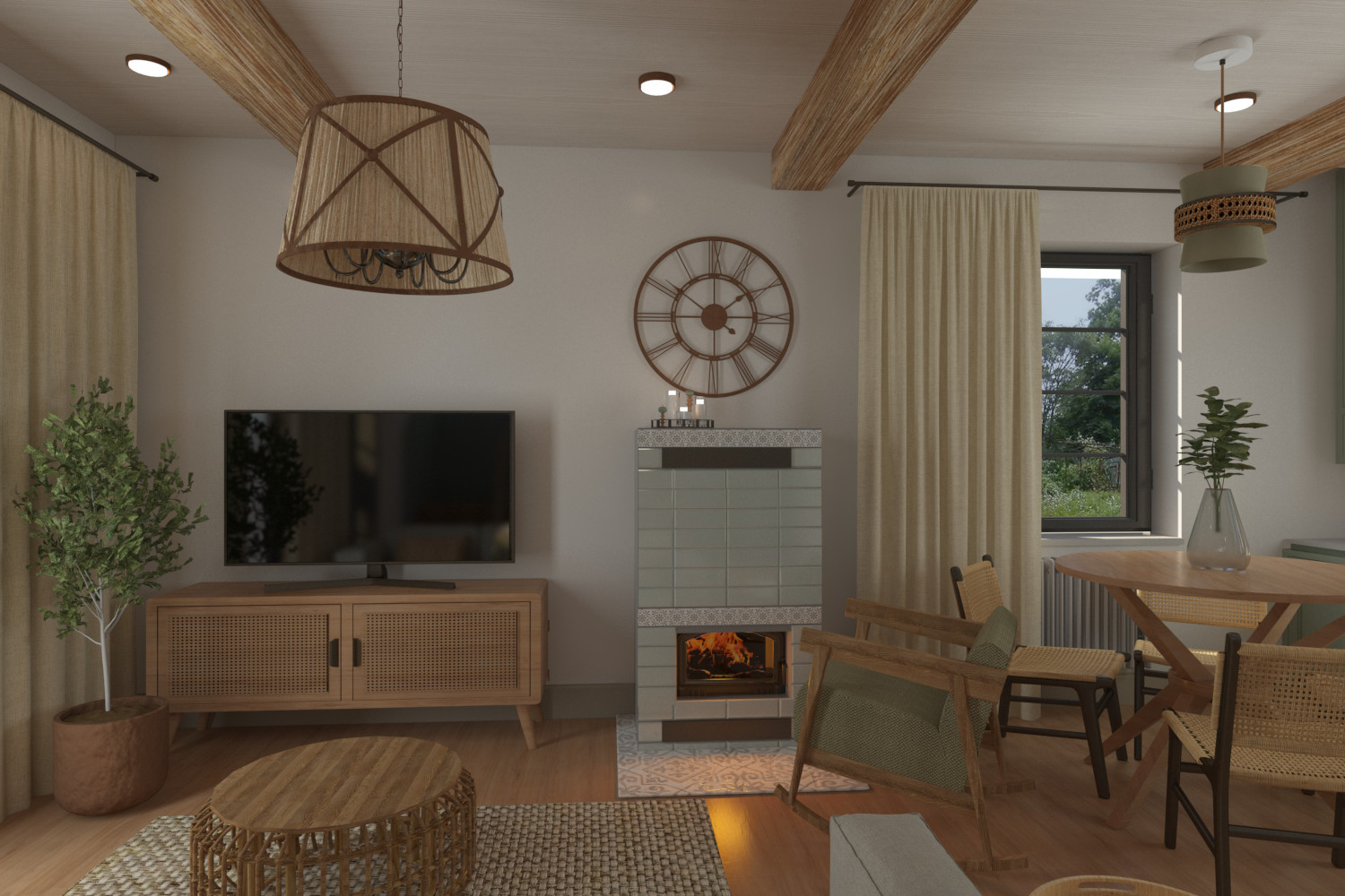 Обложка проекта: Проект загородного дома 108кв.м