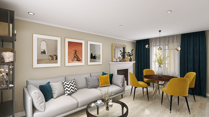 Обложка проекта: Трехкомнатная квартира в современном стиле