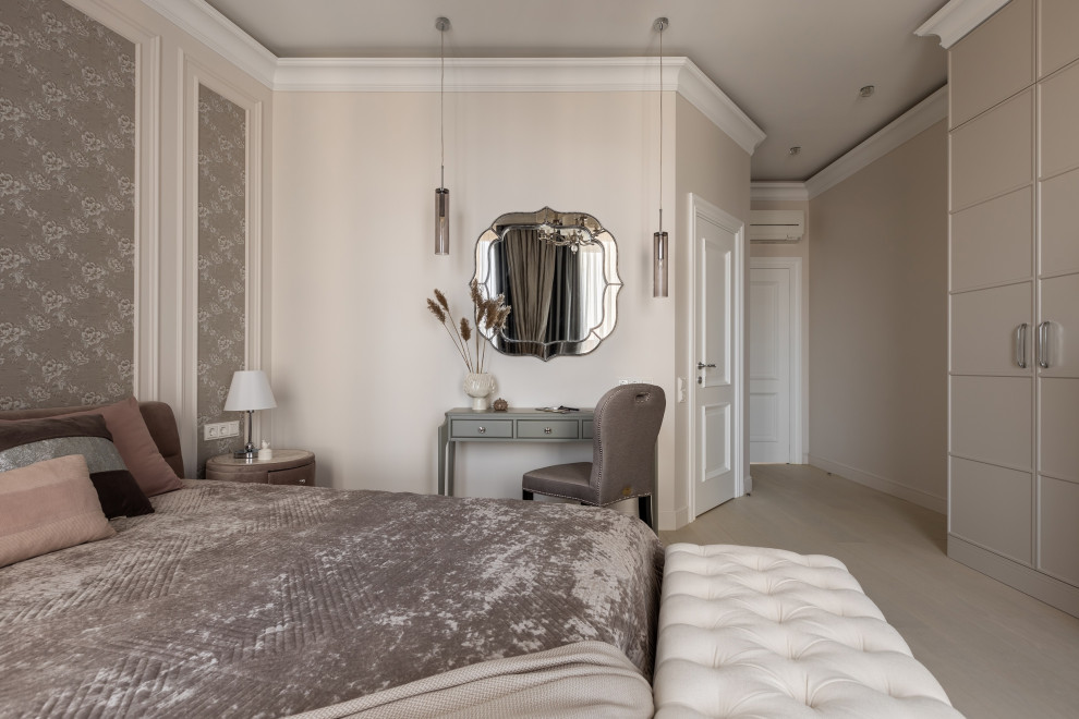 Четырехкомнатная квартира в стиле неоклассика 164 м2