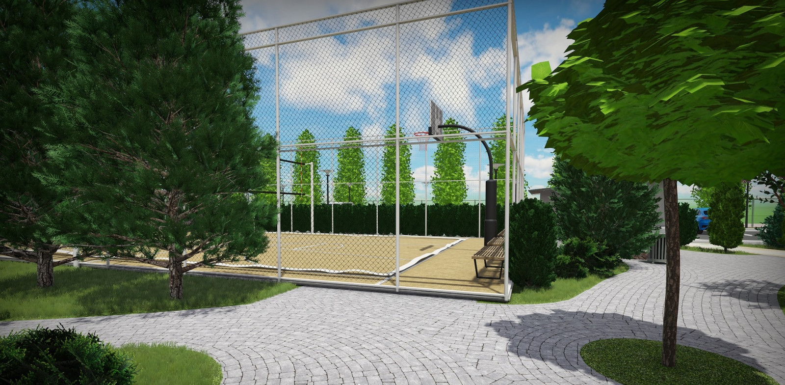 Проект гостиничного комплекса площадью 64 сотки