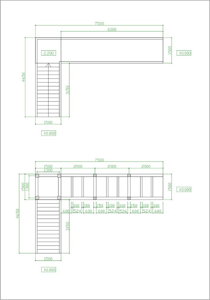 Проект деревянной горки для загородного дома.
