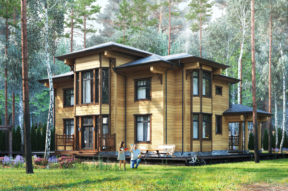 Дом из финского бруса