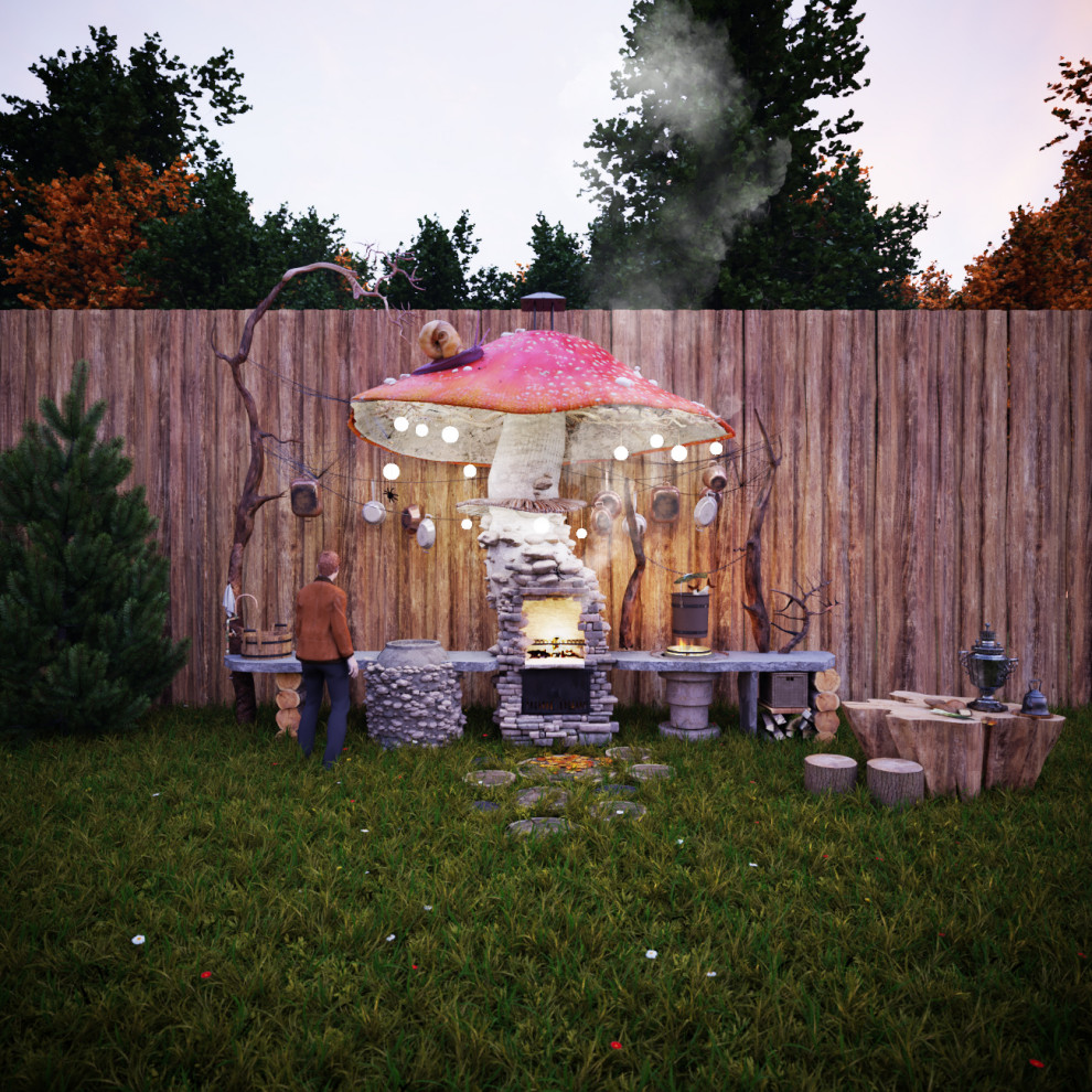 авторский мангал-ГРИБ