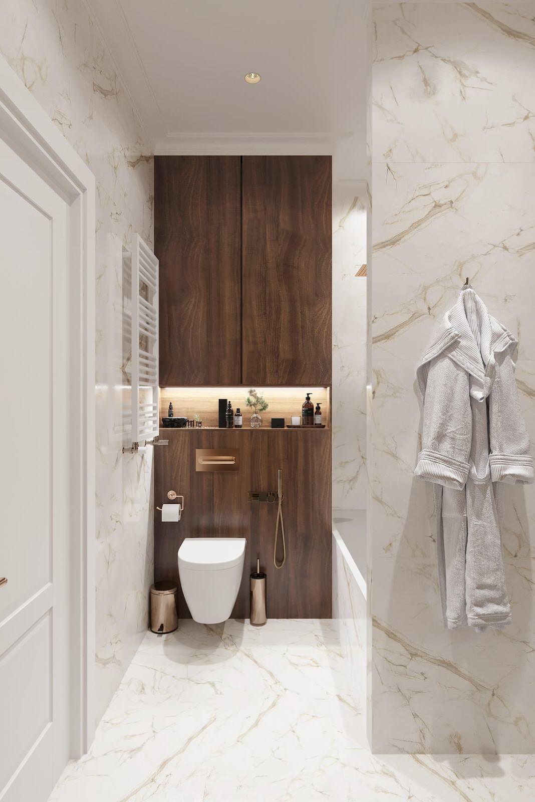 Роскошная современная классика для семьи с детьми в ЖК Русский Дом - 144 метра