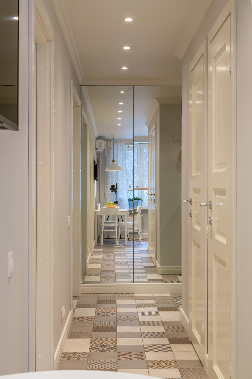 Трехкомнатная квартира в скандинавском стиле.