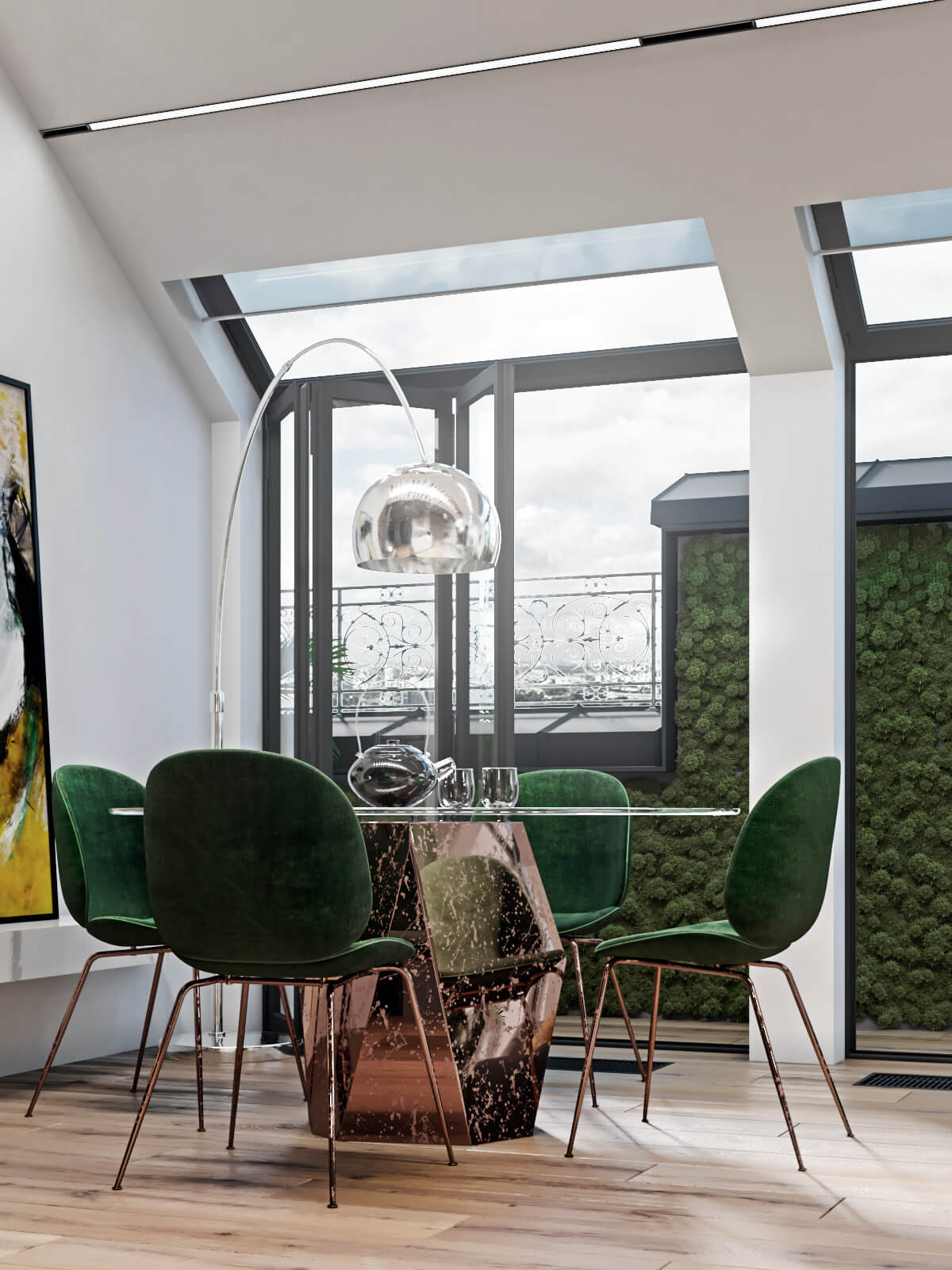 Лофт с этническим декором 360° VR