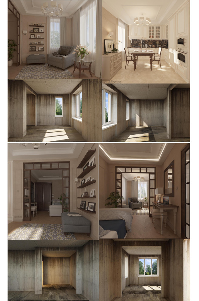 Обложка проекта: Концепция и проект квартиры метражом 25 м.кв.