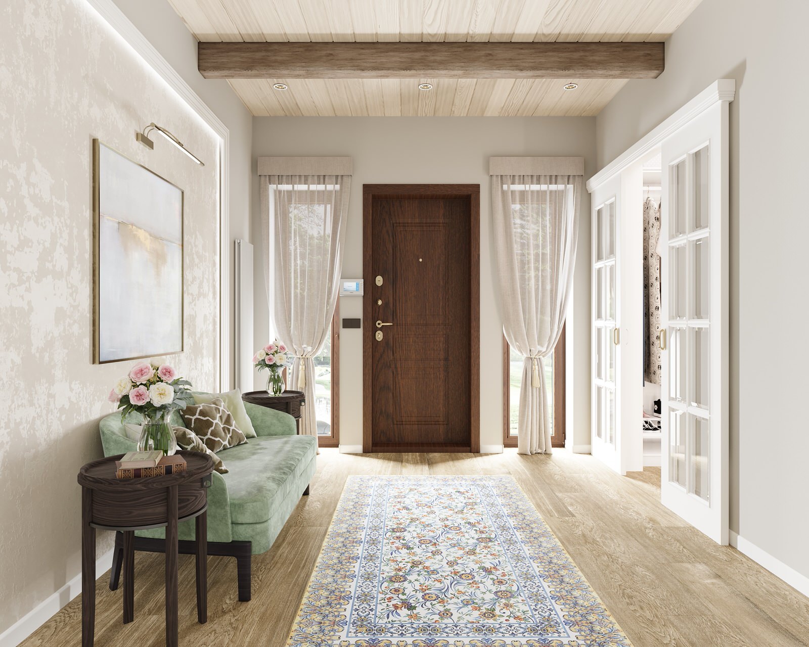 Обложка проекта: Холл в загородном доме