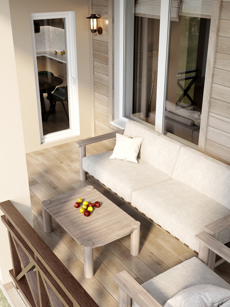 Веранда в загородном доме