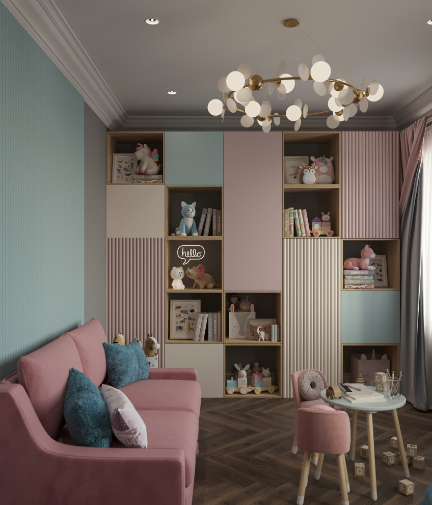 Загородный двухэтажный дом