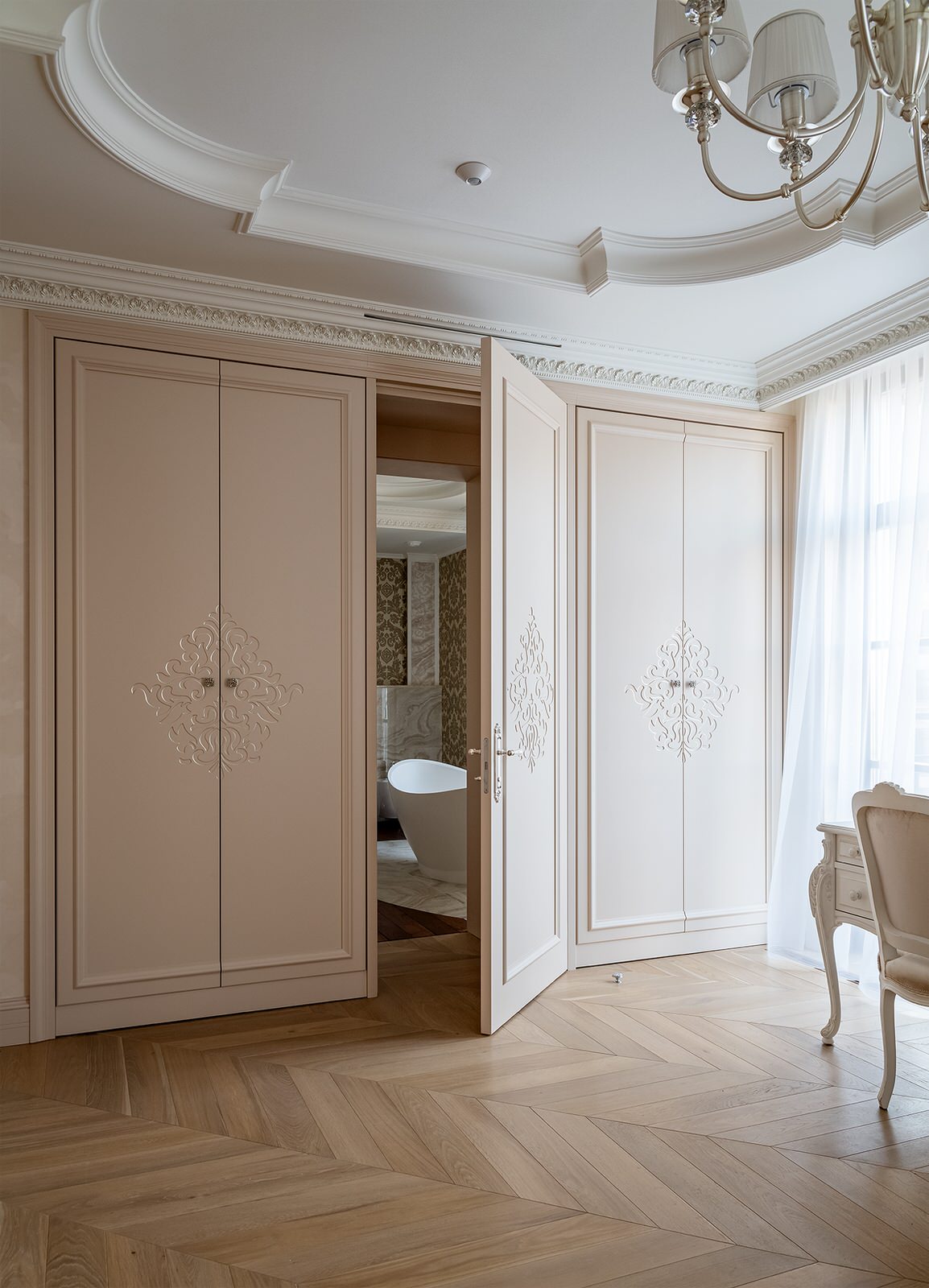 Мебель на заказ для светлой квартиры