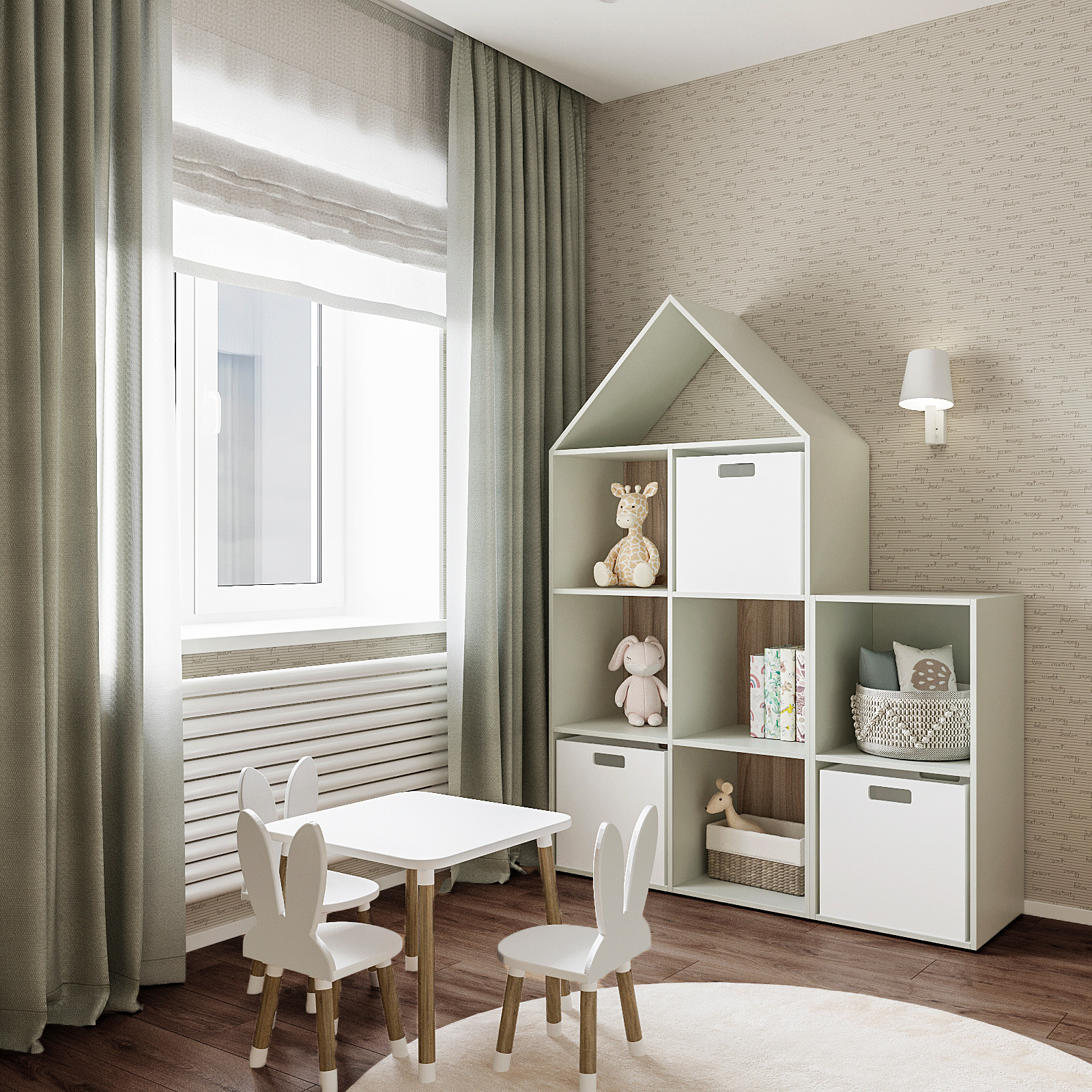 ЖК 7 Небо. Трехкомнатная квартира с панорамным видом