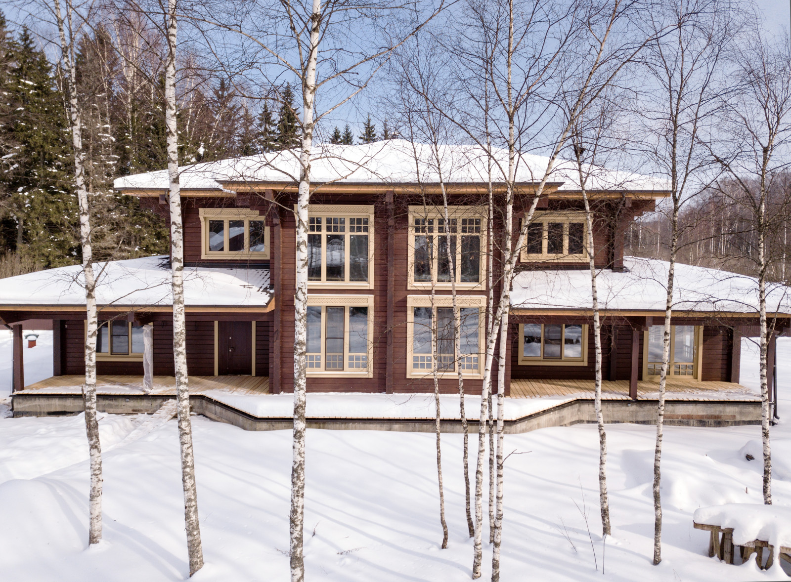 Дом из клееного бруса К-361