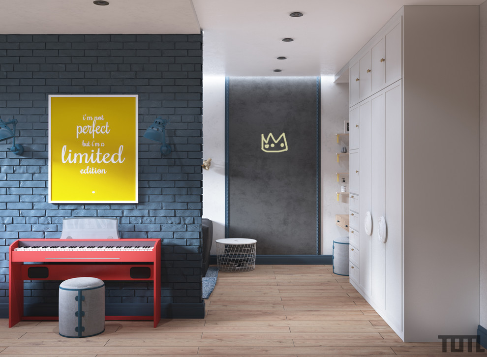 Просторный лофт для большой семьи