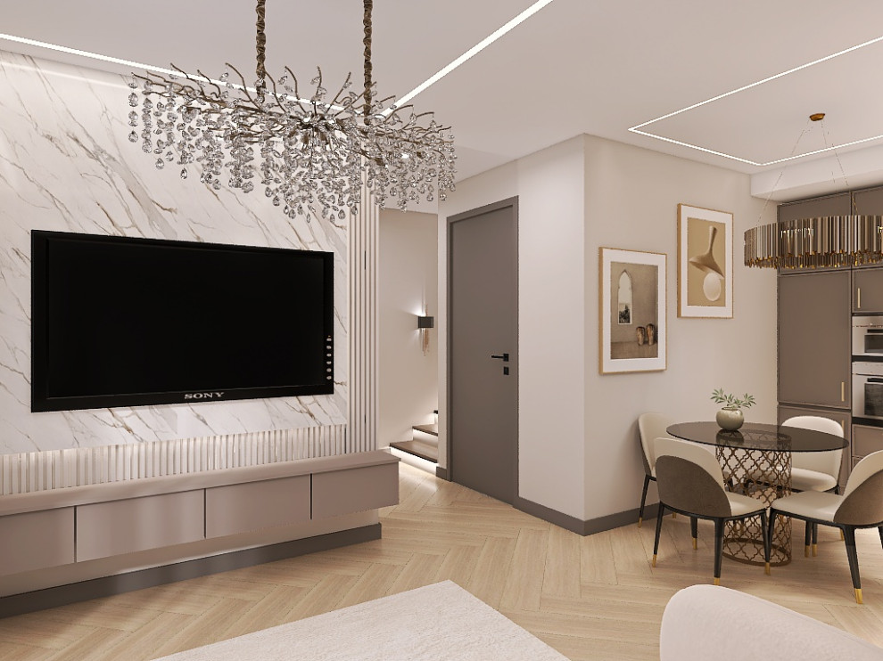 КП Кембридж - дизайн таунхауса в Подмосковье