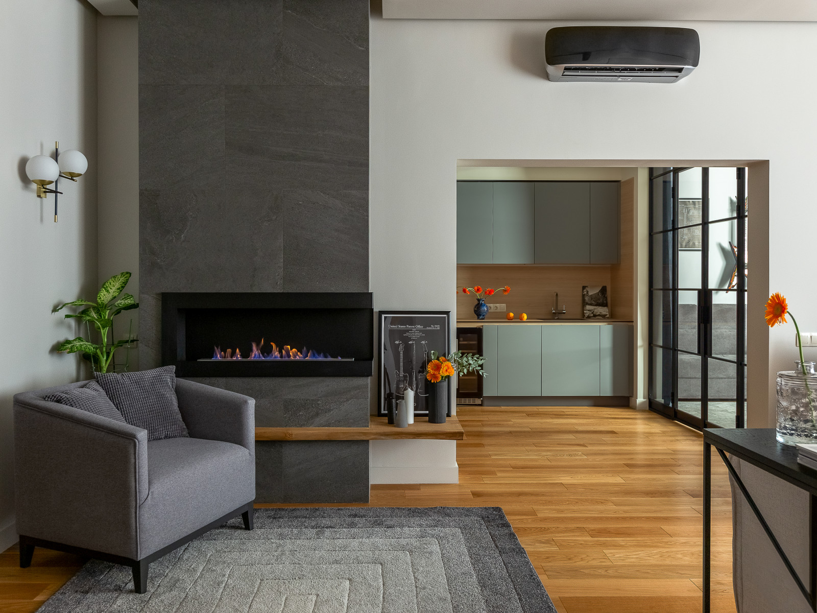 Квартира с интересной планировкой для молодого человека