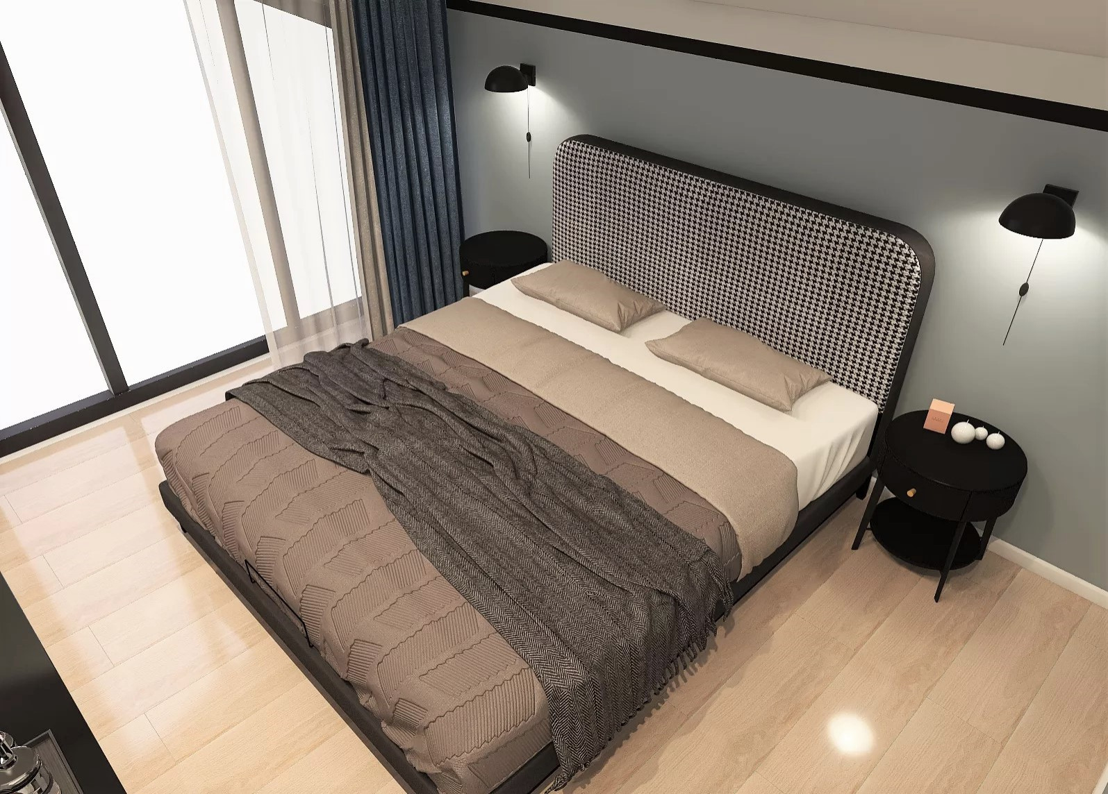 Дом в теплых тонах