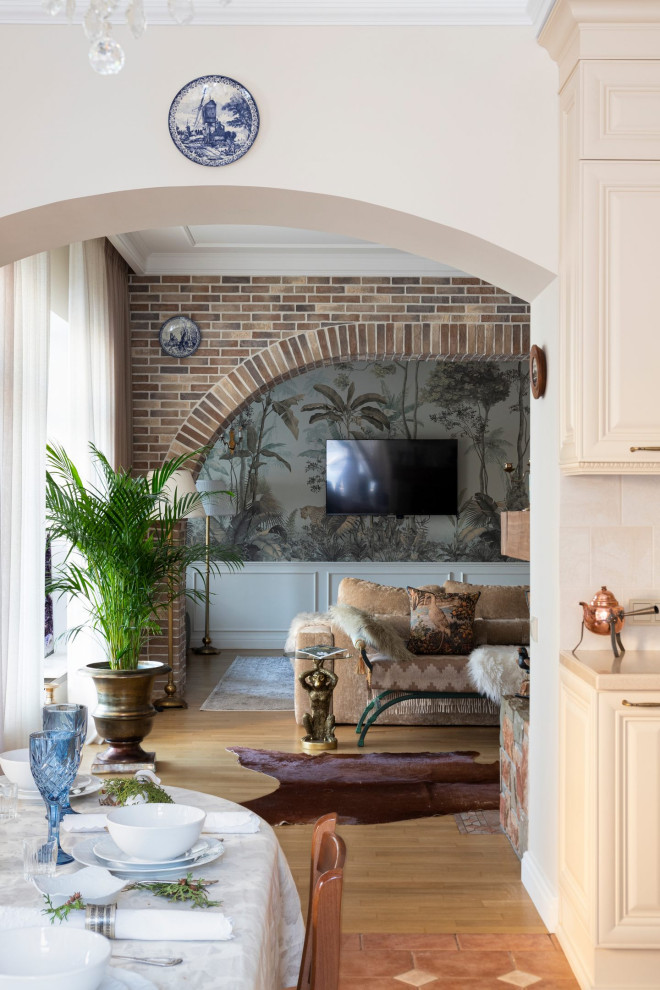 Гостиная с аркой