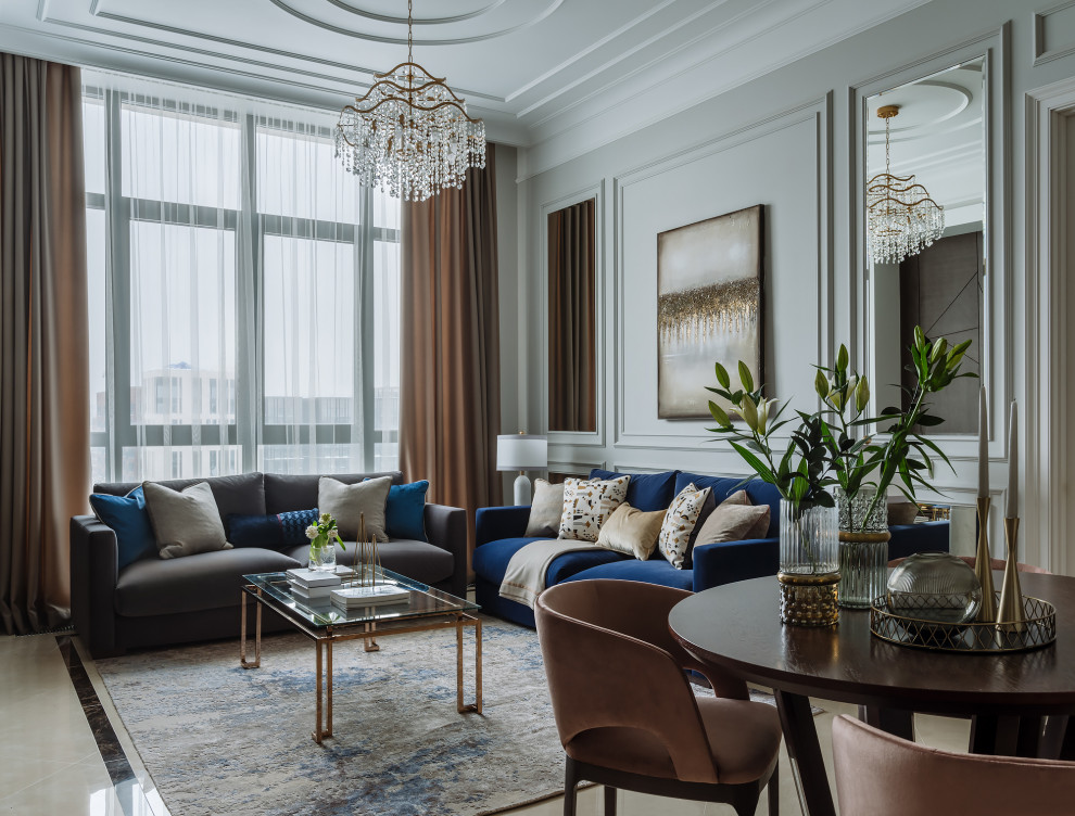 Стилизация квартиры в ЖК Барин Хаус