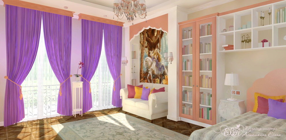 Дизайн проект интерьера загородного дома в классическом стиле