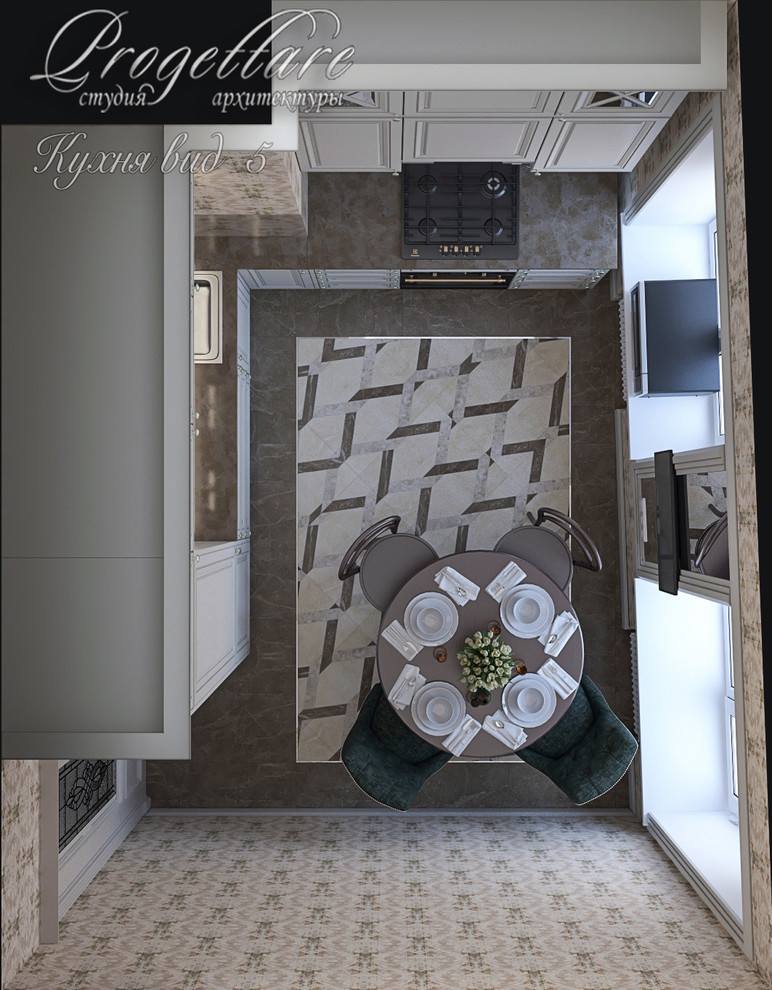 Дизайн квартиры 75 м.кв. в старом фонде Санкт-Петербурга