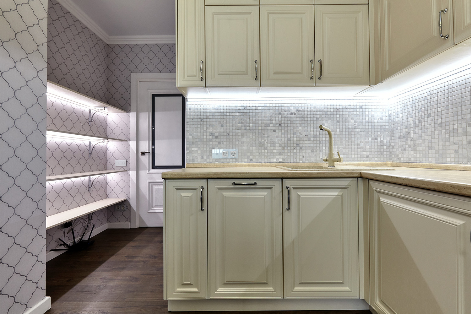 Дизайнерские потолки, ул. Гаражная