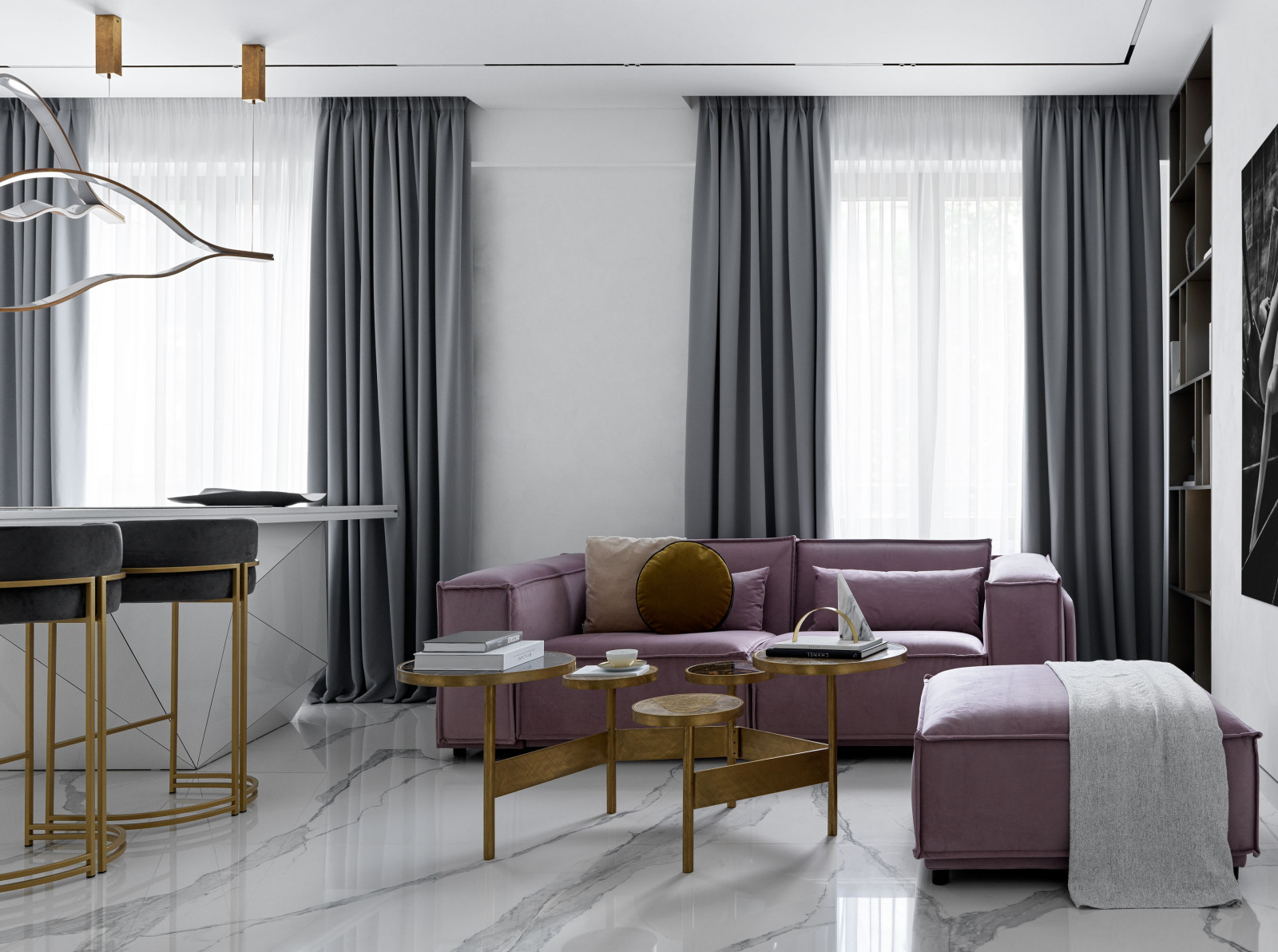 Белый тренд