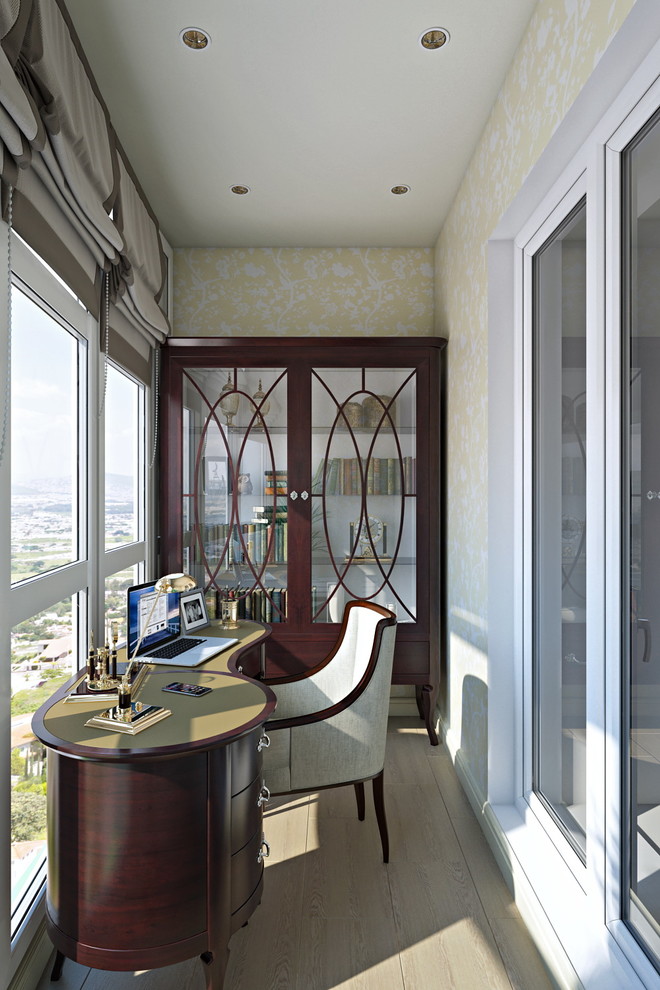 The apartment in a residential complex English Square in Moscow