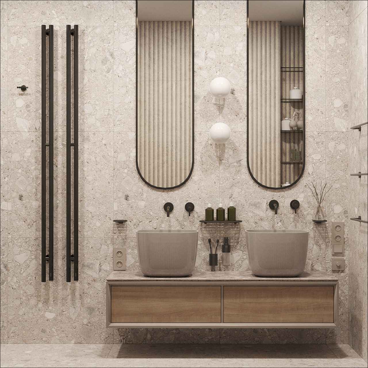 Обложка проекта: Четырехкомнатная квартира в ЖК КОКОС