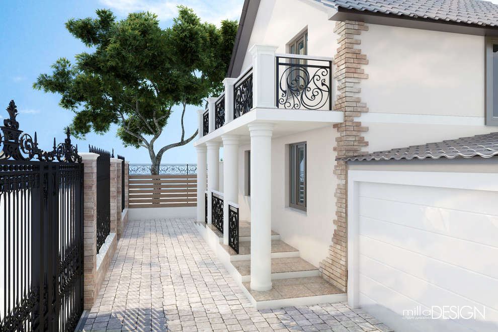 Дизайн-проект двухэтажного дома в 8 Щели, г Новороссийск