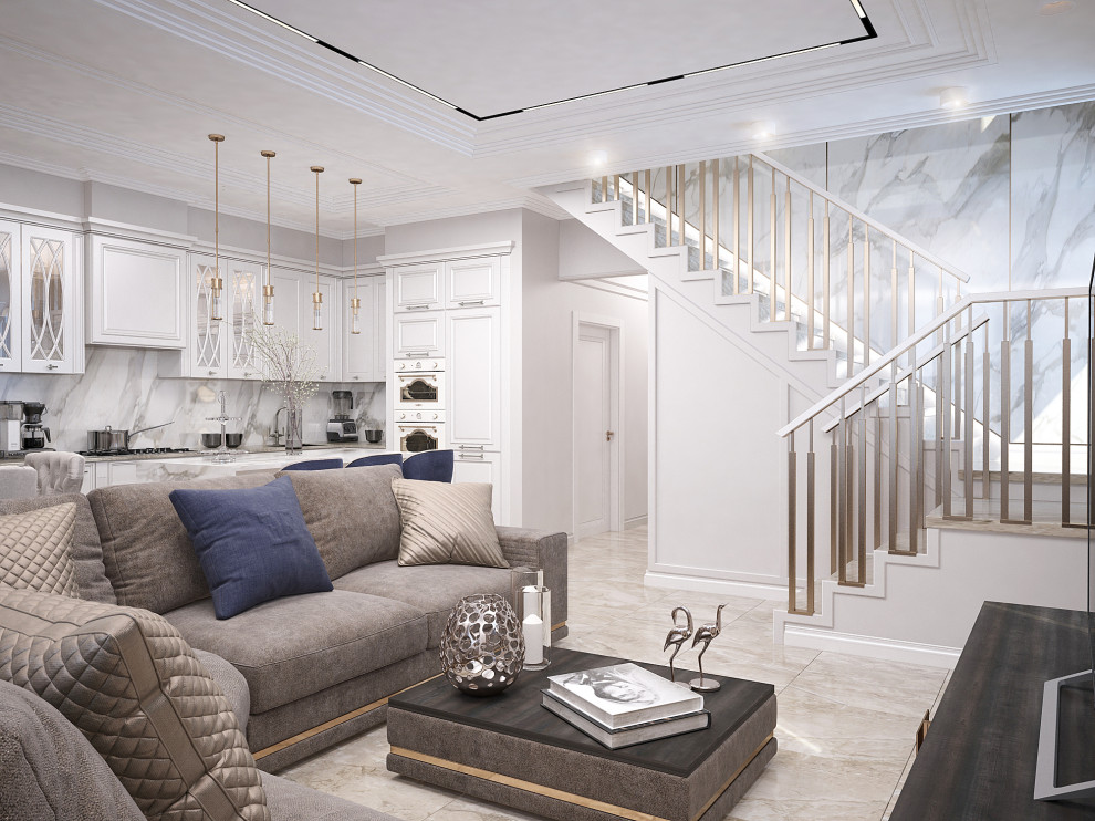 Гостиная в таунхаусе