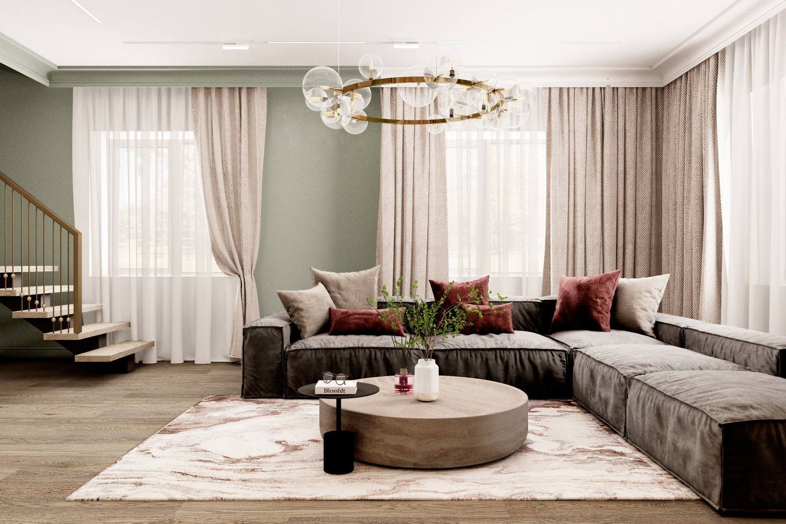 Обложка проекта: Загородный семейный дом 110 кв.м.