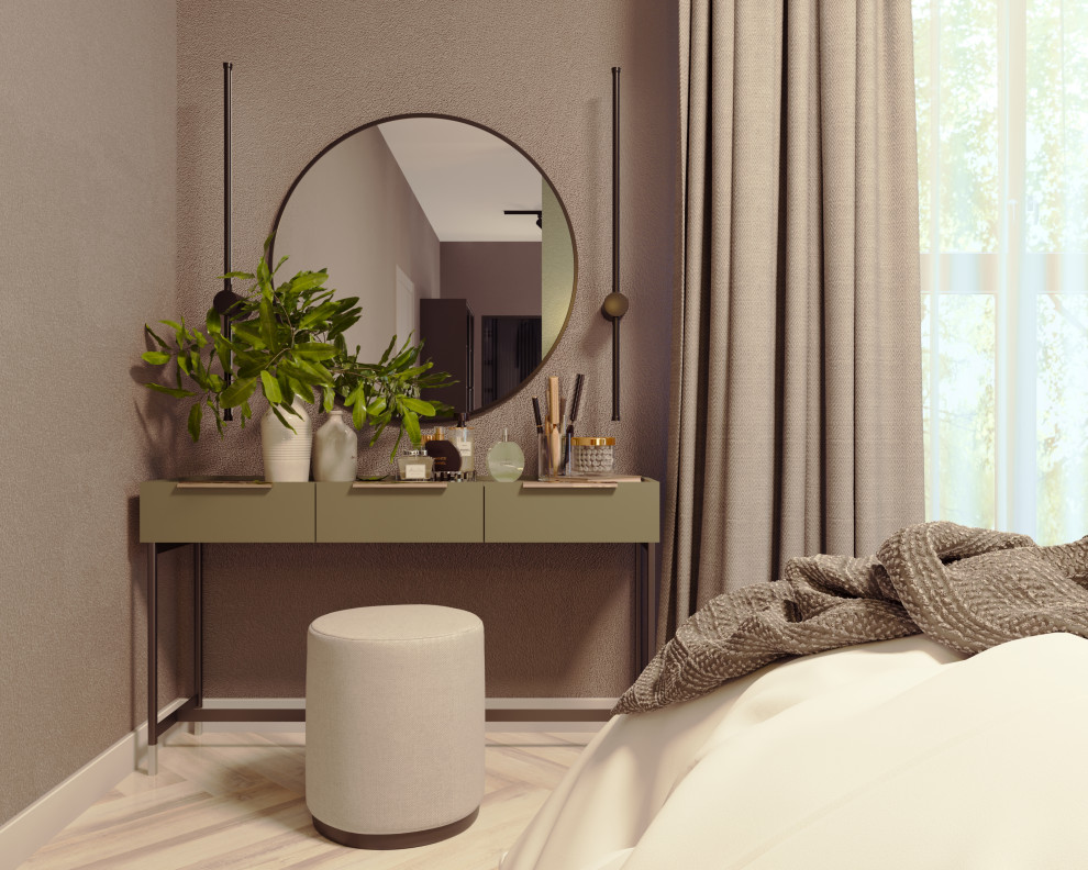 Спальная с зоной ТВ