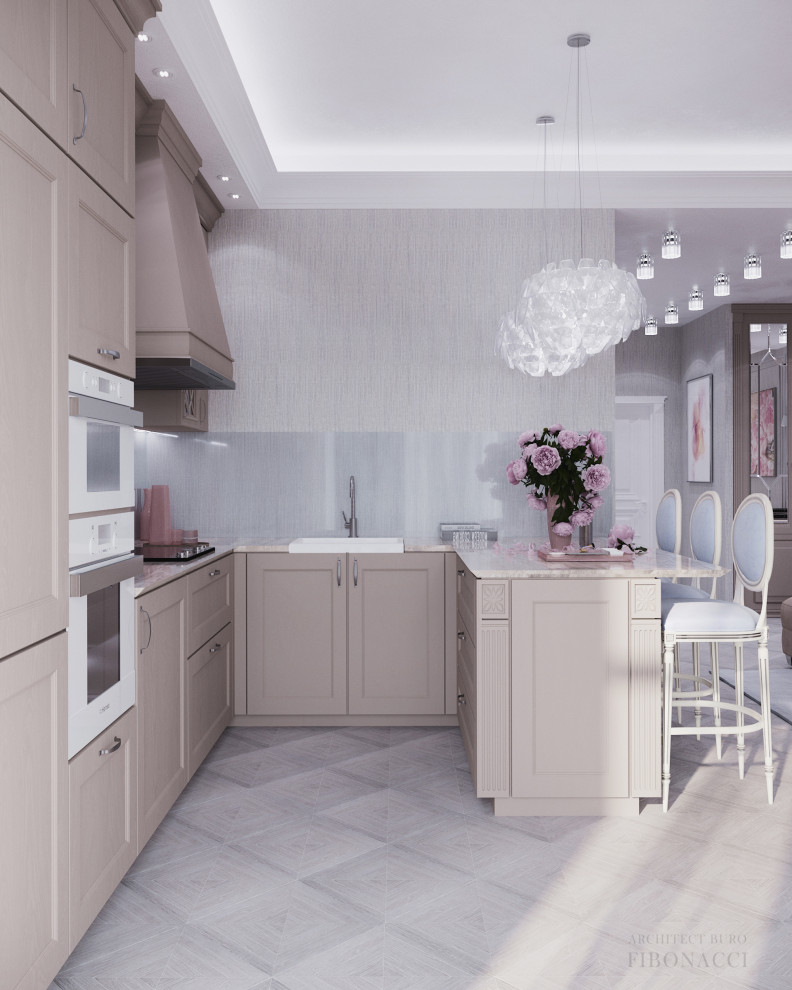 Проект кухни-гостиной 40 м. кв.