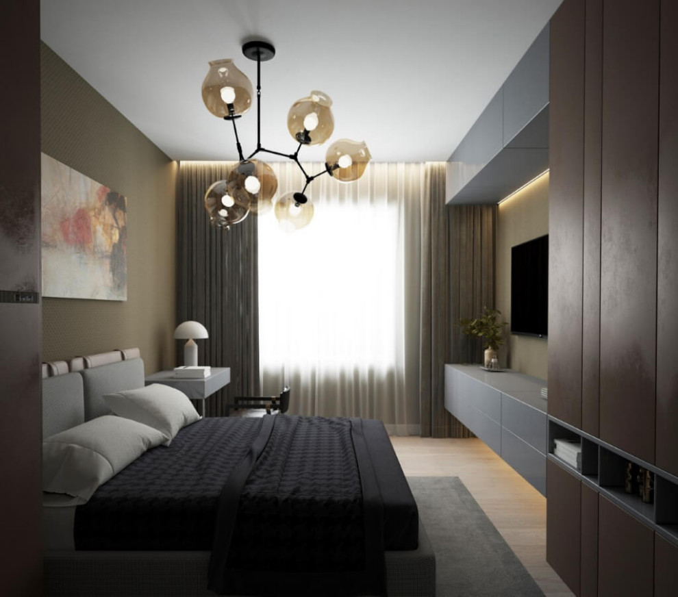 Дизайн квартиры 180 м2 на Кутузовский проспект