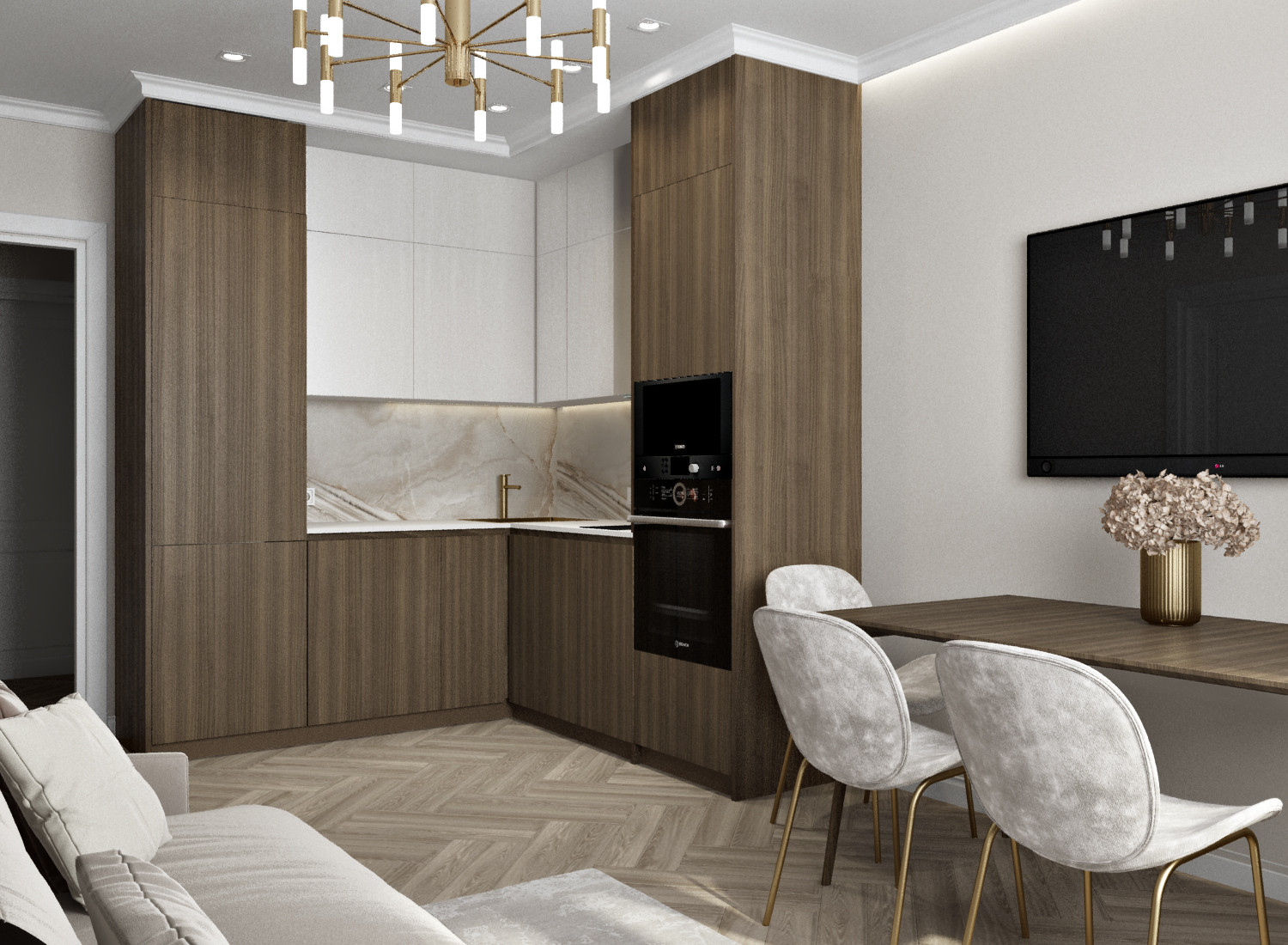 Квартира 81 м2 Кольцово 2020 год