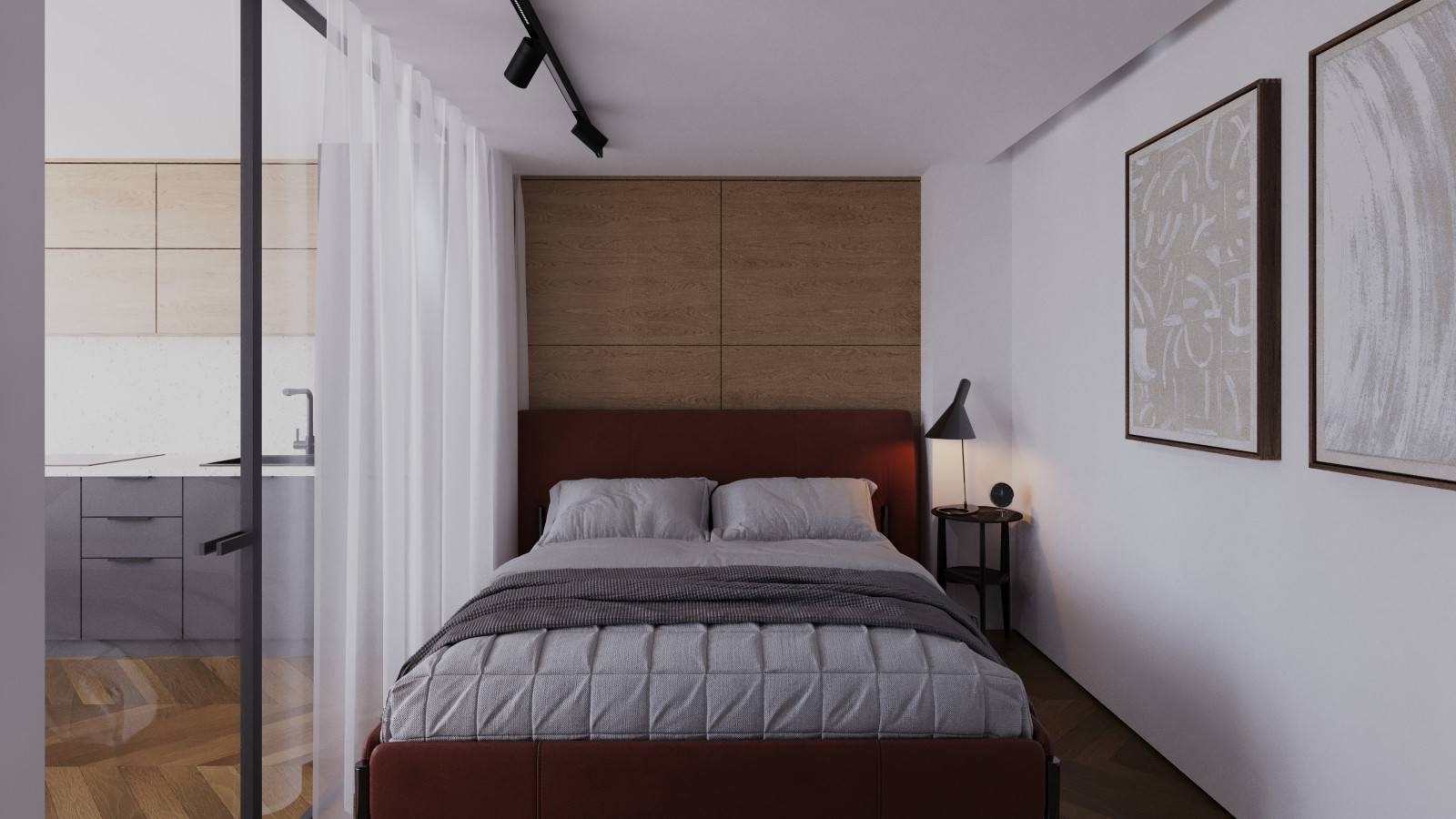 Проект 2-х уровневых апартаментов