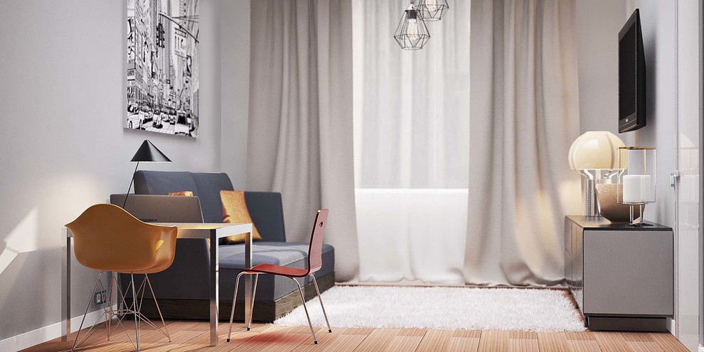 Обложка проекта: Однокомнатная квартирра