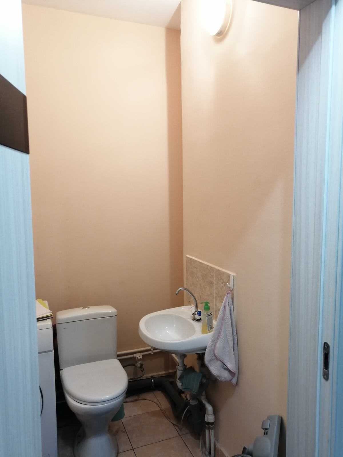 Санузел в стиле ЛОФТ