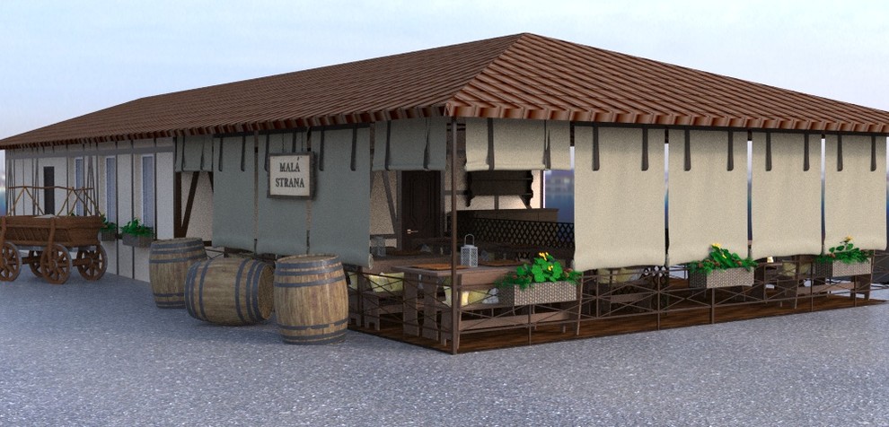 Перспектива летней площадки