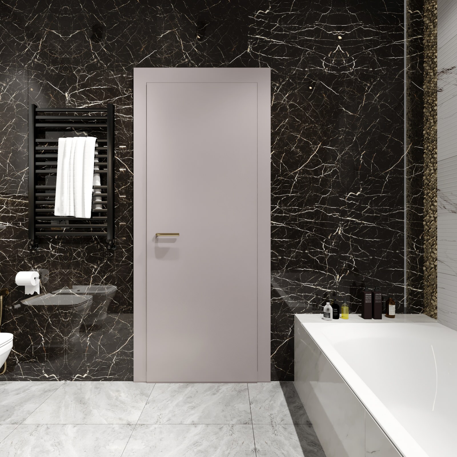 Ванная комната с сауной